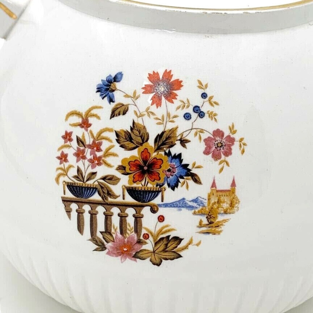 Vintage Teapot Ellgreave England English Ironstone - Picture 4 of 8